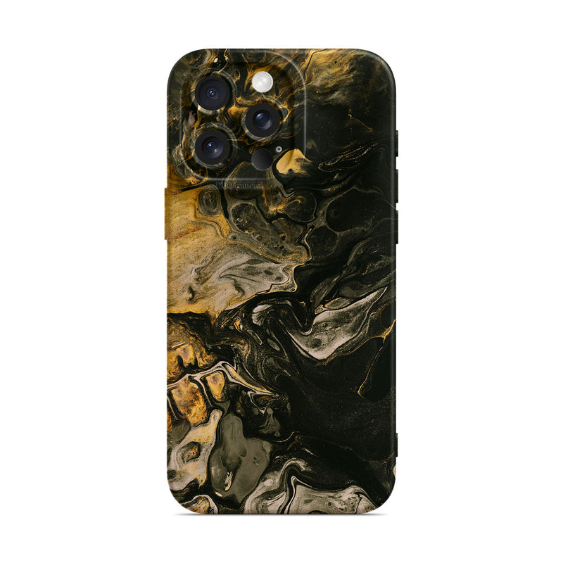 Obsidian Gold - iPhone Silicone Case