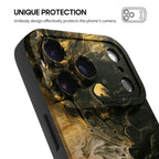 Obsidian Gold - iPhone Silicone Case