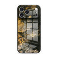 Obsidian Gold - iPhone Glass Case