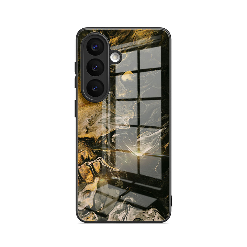 Obsidian Gold - Samsung Glass Case