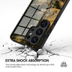 Obsidian Gold - Samsung Glass Case