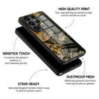 Obsidian Gold - Samsung Glass Case