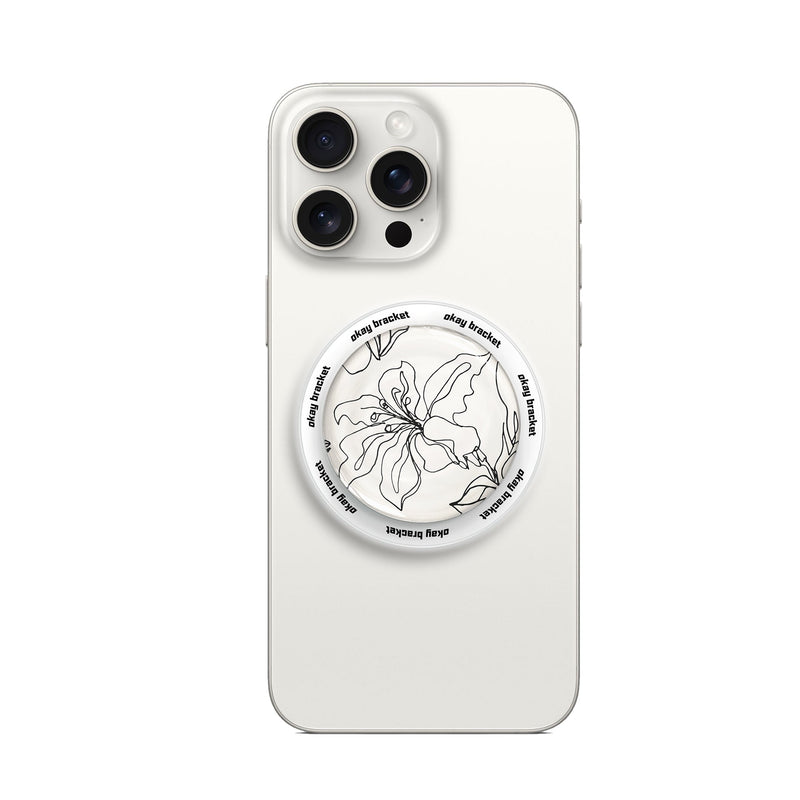 Flower of Purity - MagSafe AirBag Grip