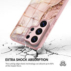 Elegant Powder - Samsung Glass Case
