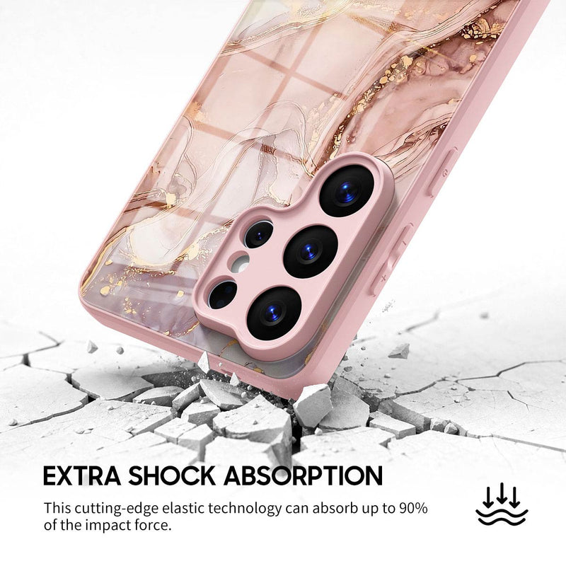 Elegant Powder - Samsung Glass Case