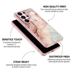 Elegant Powder - Samsung Glass Case
