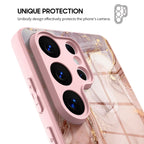 Elegant Powder - Samsung Glass Case