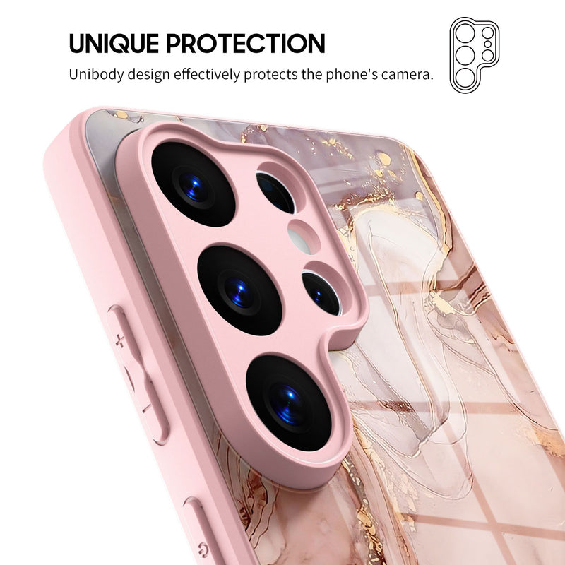 Elegant Powder - Samsung Glass Case