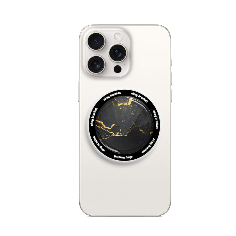 Black Gold Sand - MagSafe AirBag Grip