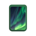 Aurora Green - iPhone Leather Wallet