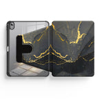 Black Gold Sand - iPad Case