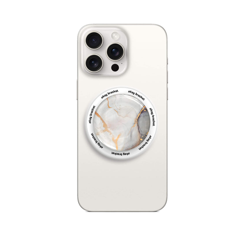 Gray Gold Sand - MagSafe AirBag Grip
