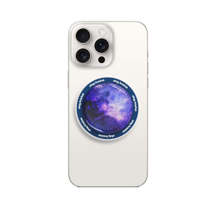 Blue-Purple Nebula  - MagSafe AirBag Grip