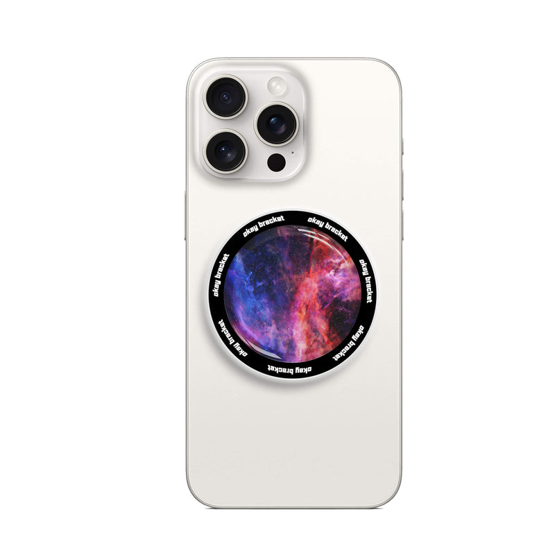 Blue Red Nebula - MagSafe AirBag Grip