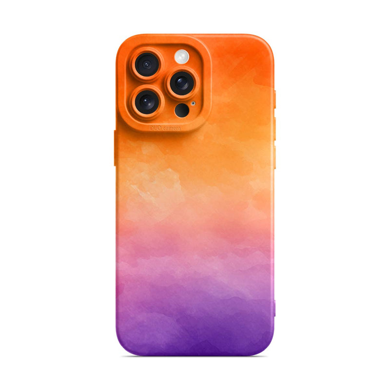 Sunset Color - iPhone Silicone Case