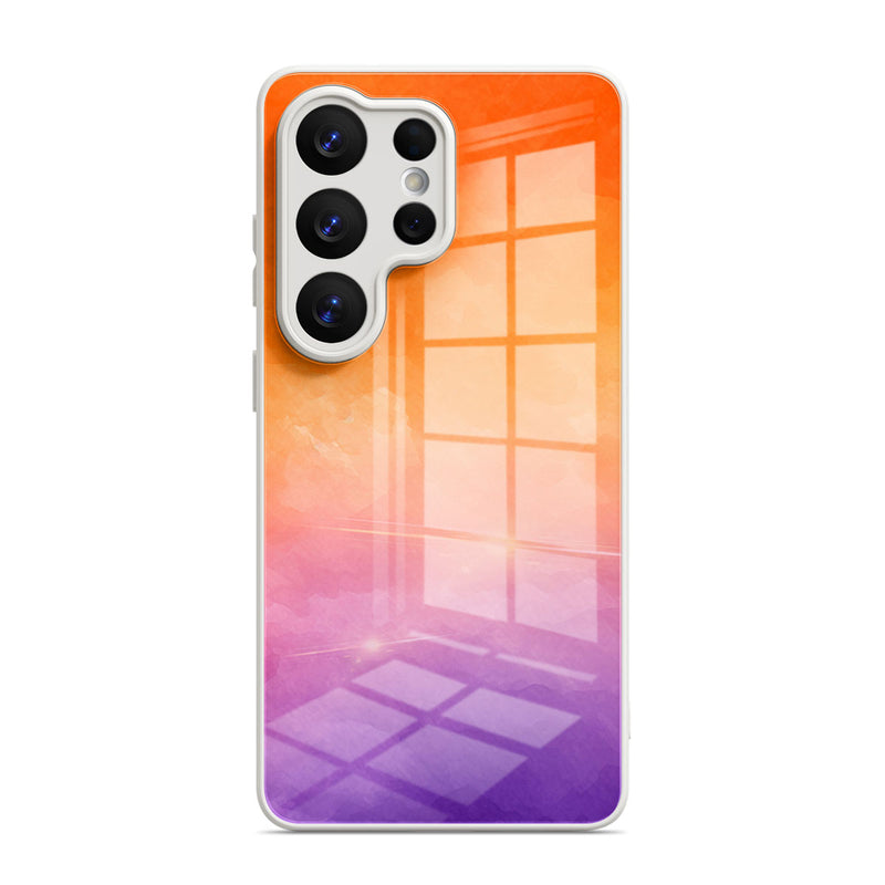 Sunset Color - Samsung Glass Case