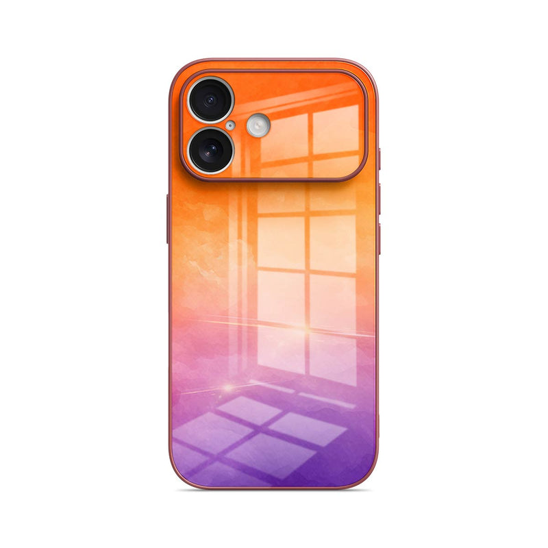 Sunset Color - iPhone Glass Case