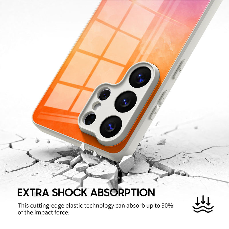 Sunset Color - Samsung Glass Case