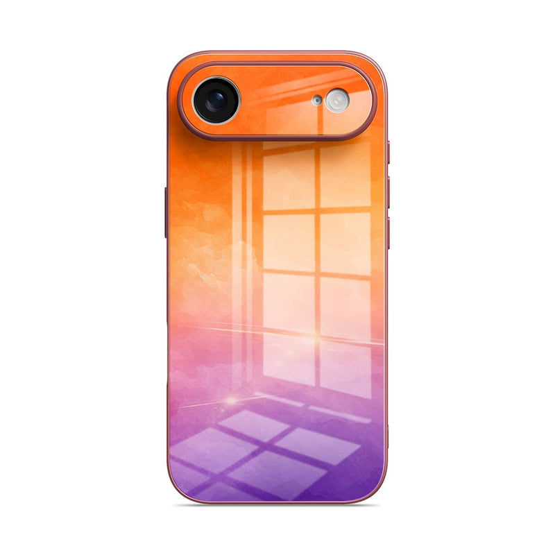Sunset Color - iPhone Glass Case