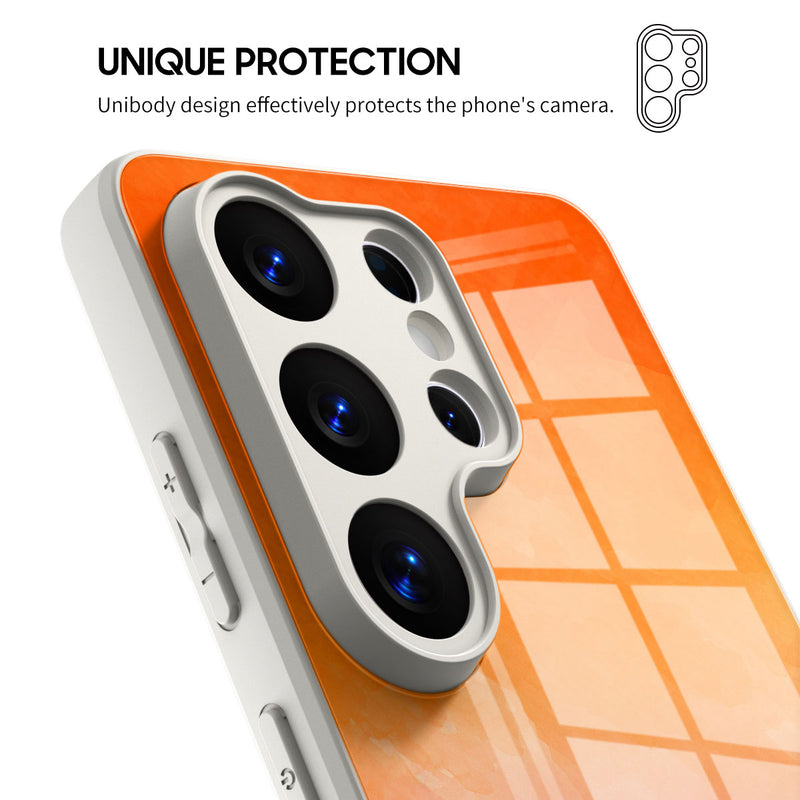 Sunset Color - Samsung Glass Case