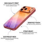 Sunset Color - iPhone Glass Case