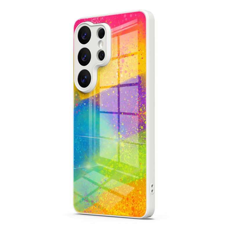 Rainbow Candy - Samsung Glass Case