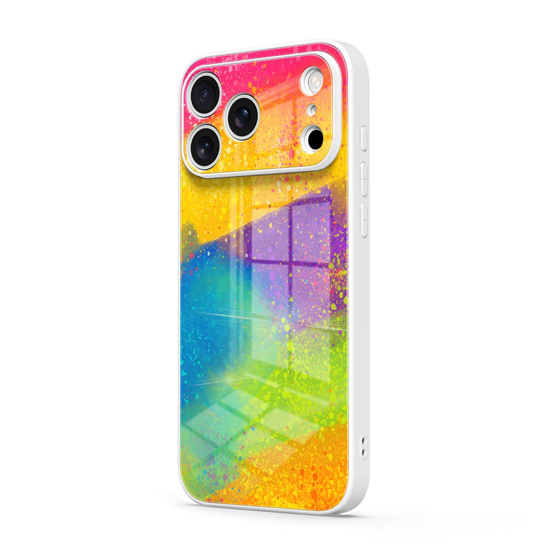 Rainbow Candy - iPhone Glass Case