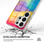Rainbow Candy - Samsung Glass Case