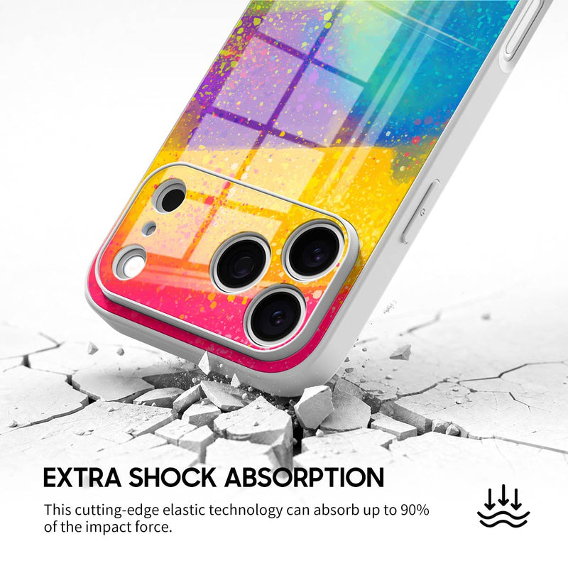 Rainbow Candy - iPhone Glass Case