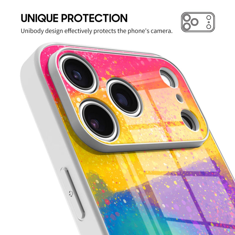 Rainbow Candy - iPhone Glass Case