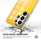 Bright Yellow - Samsung Glass Case