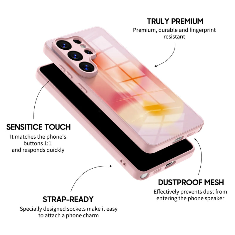 Falling - Samsung Glass Case