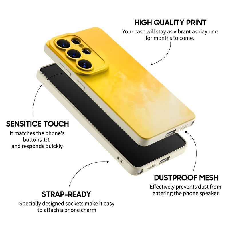 Bright Yellow - Samsung Silicone Case