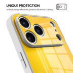Bright Yellow - iPhone Glass Case