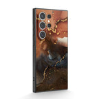 Amber Brown - Samsung Silicone Case Caselm