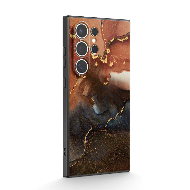 Amber Brown - Samsung Silicone Case Caselm