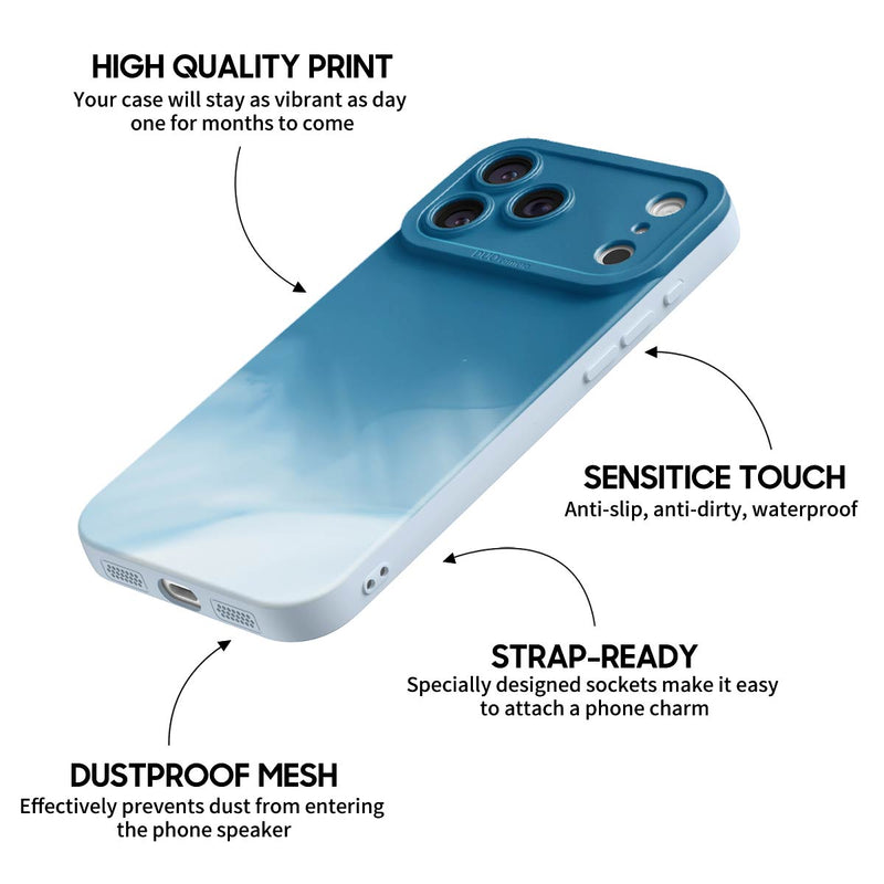 Snow Peak Color - iPhone Silicone Case