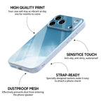 Snow Peak Color - iPhone Glass Case