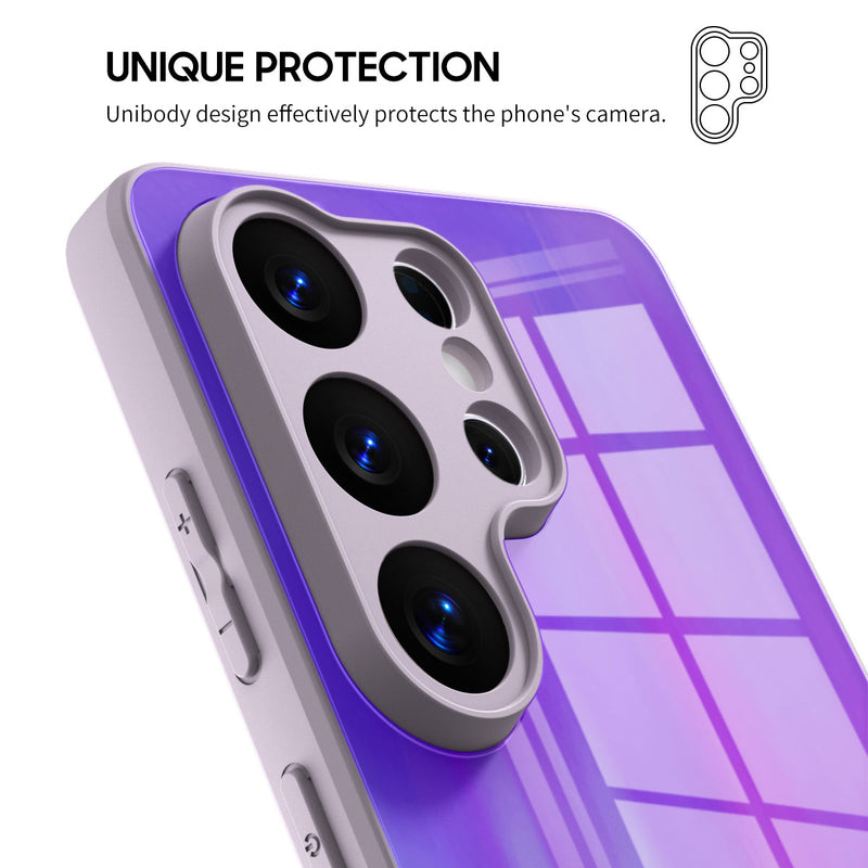 Streamer Purple - Samsung Glass Case
