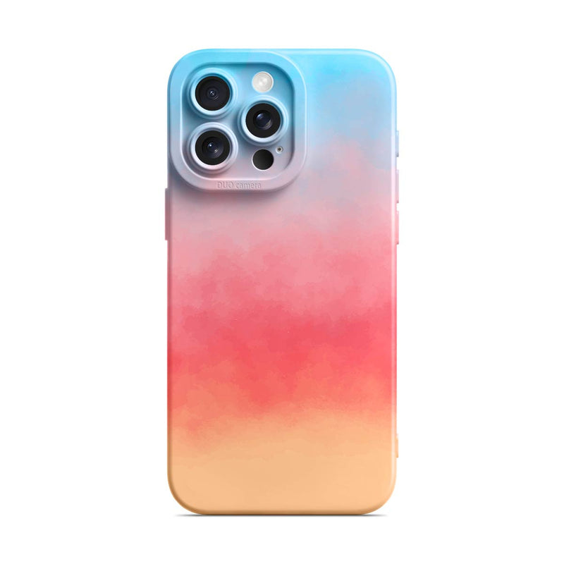 Gradient Of Clouds - iPhone Silicone Case