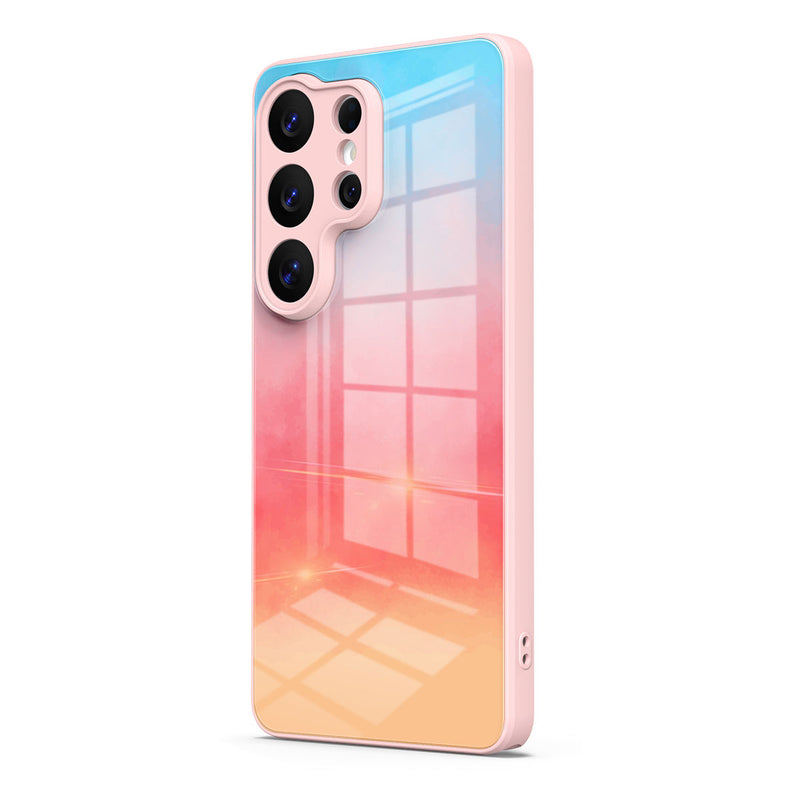 Gradient Of Clouds - Samsung Glass Case