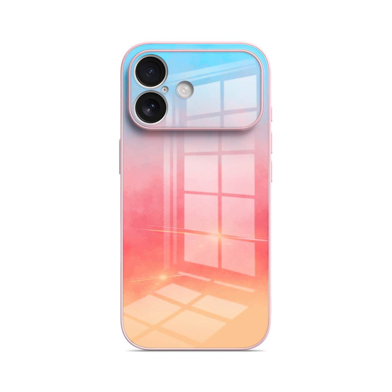 Gradient Of Clouds - iPhone Glass Case