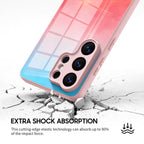Gradient Of Clouds - Samsung Glass Case