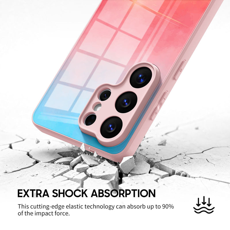 Gradient Of Clouds - Samsung Glass Case