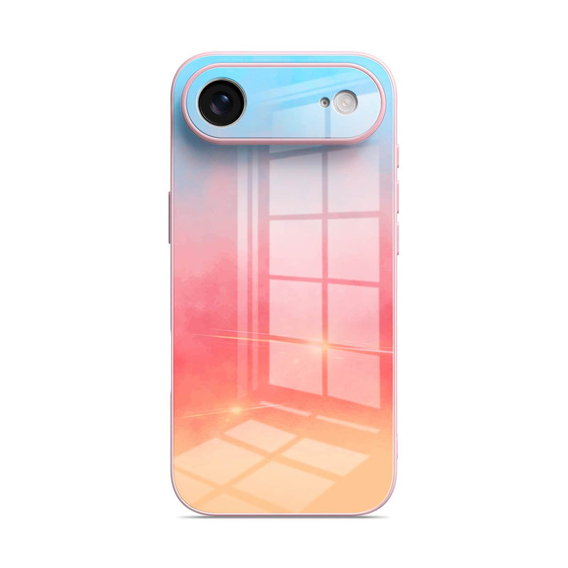 Gradient Of Clouds - iPhone Glass Case