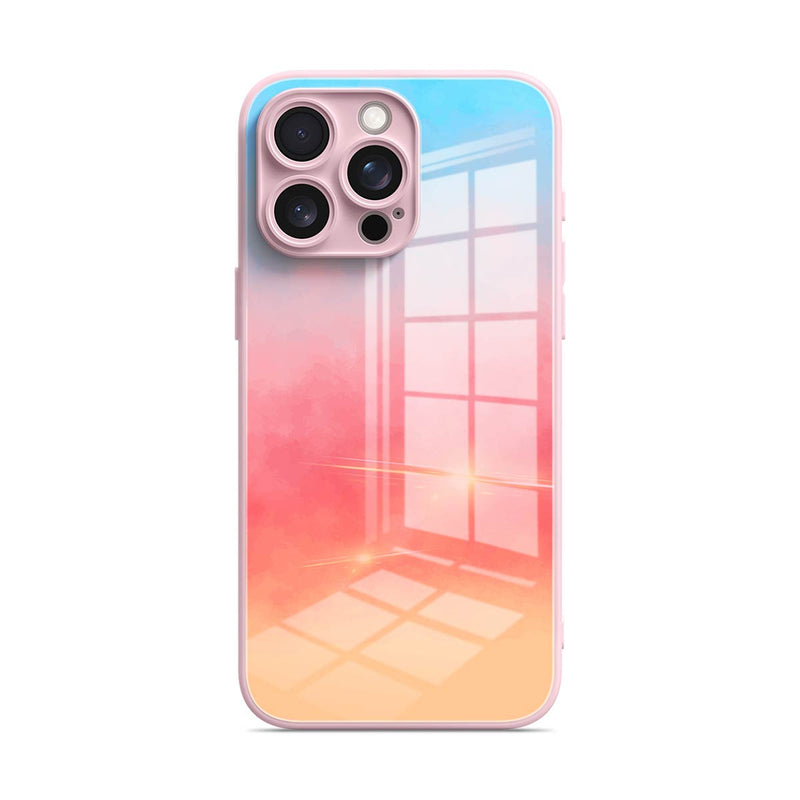 Gradient Of Clouds - iPhone Glass Case