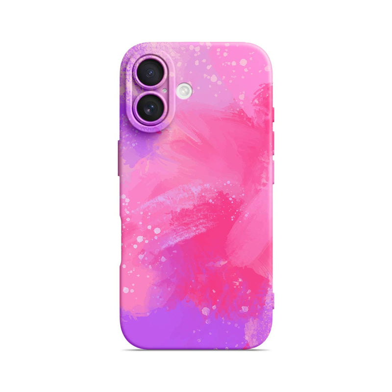 Pink Purple Coral - iPhone Silicone Case