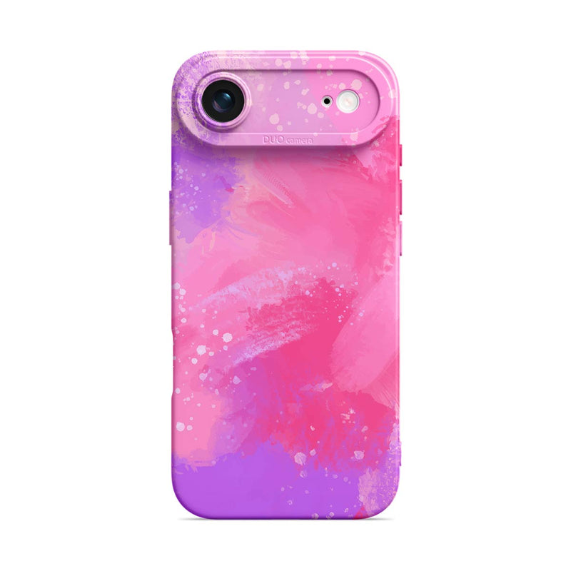 Pink Purple Coral - iPhone Silicone Case