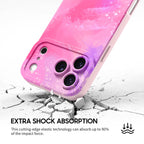 Pink Purple Coral - iPhone Silicone Case