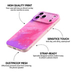 Pink Purple Coral - iPhone Silicone Case